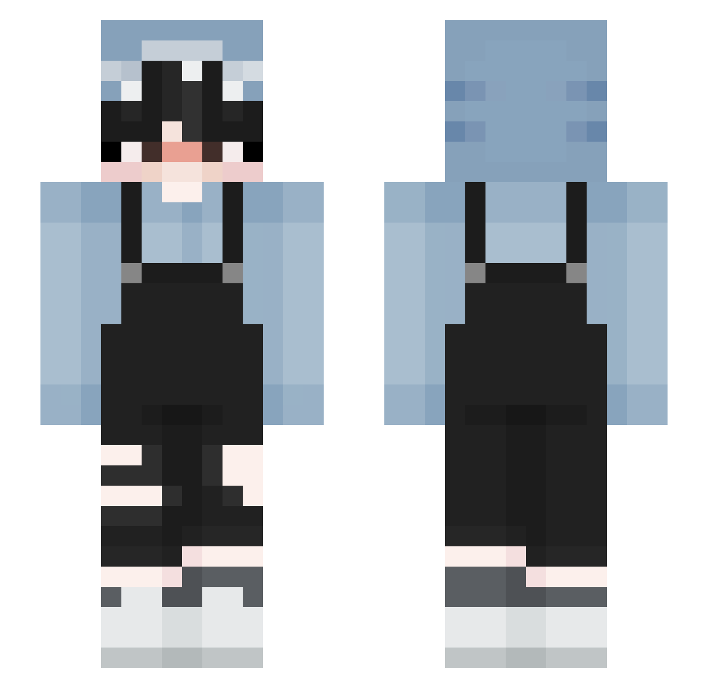 rnchn_ Minecraft skin, front and back view