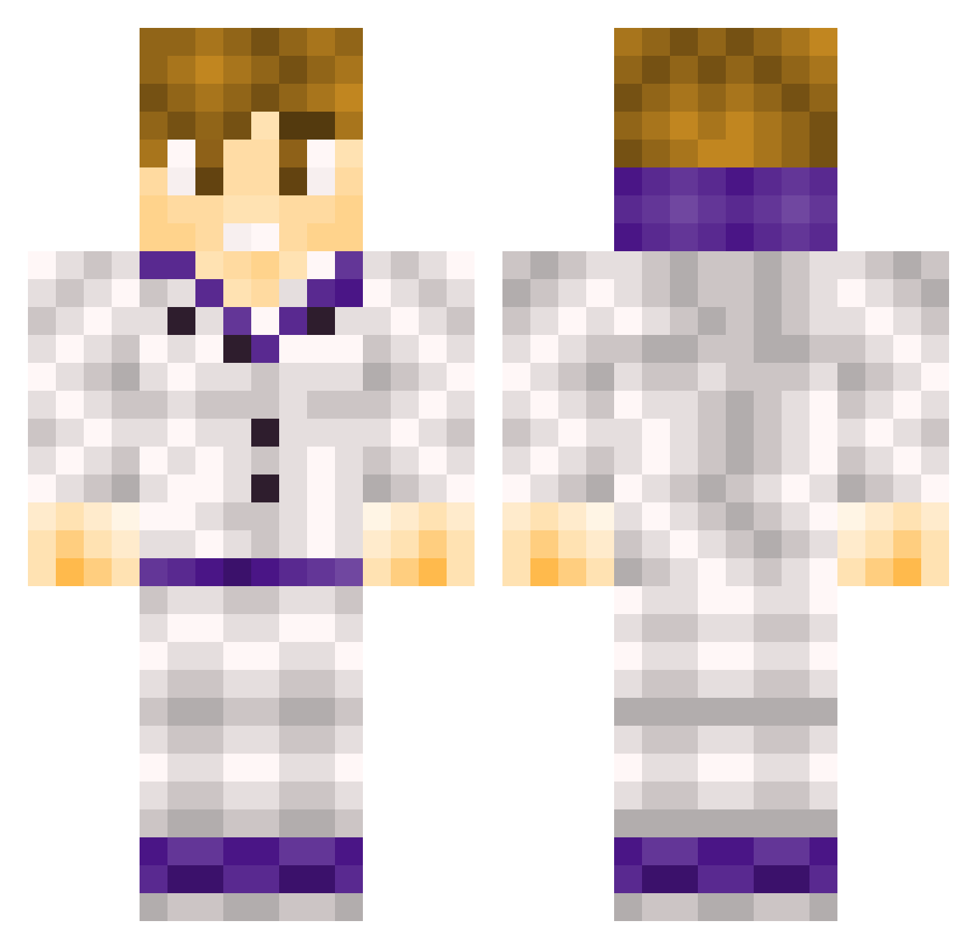 TheAngry_S Minecraft skin, front and back view