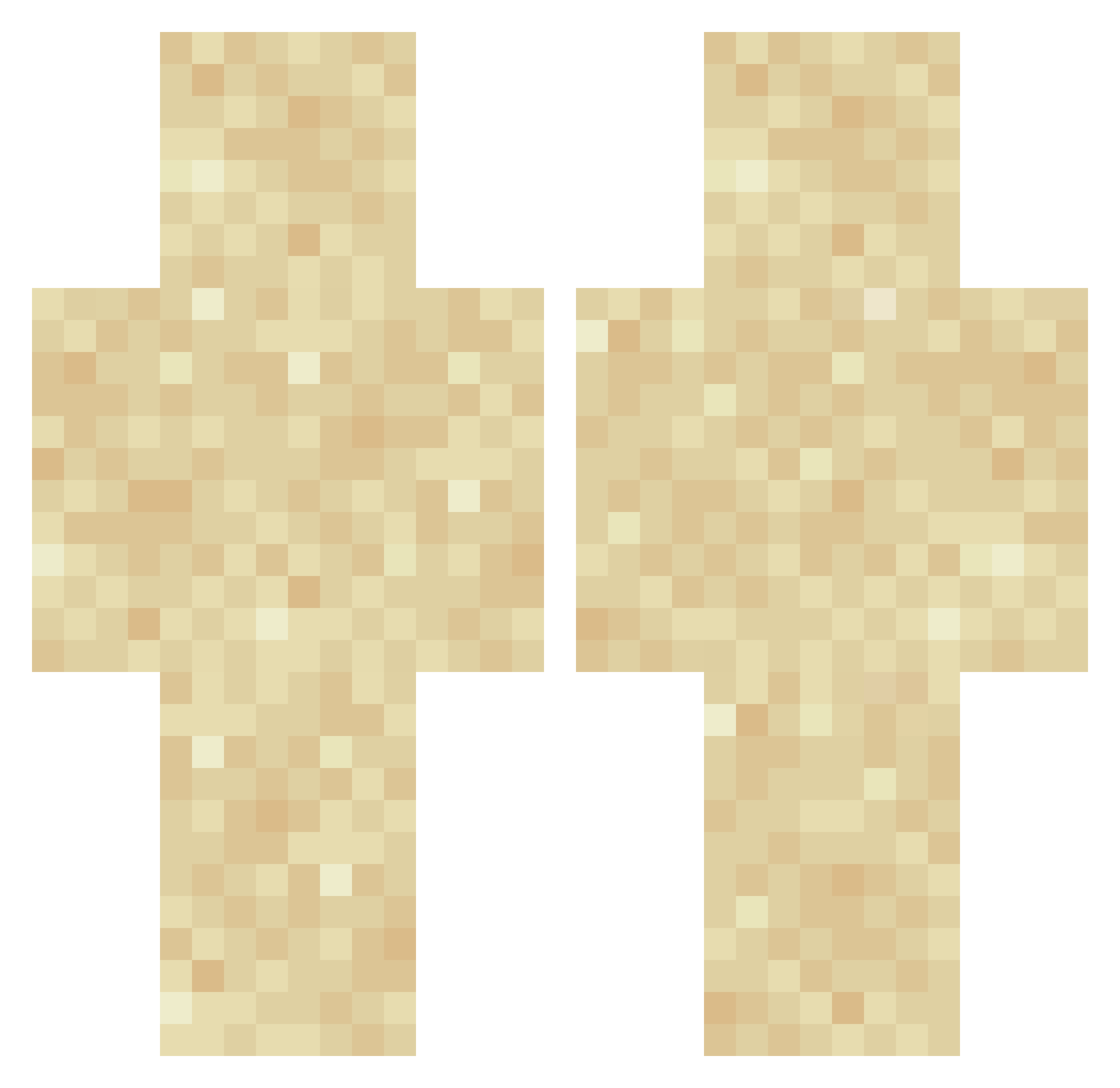 Timo_tijd Minecraft skin, front and back view