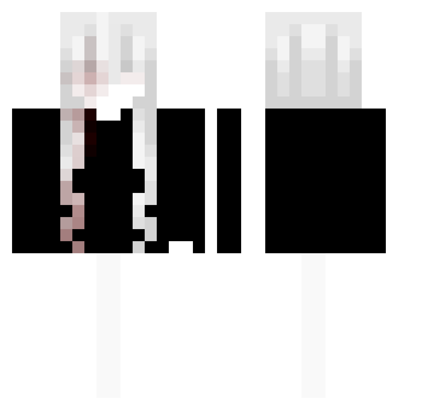 wwfmqq Minecraft skin, front and back view