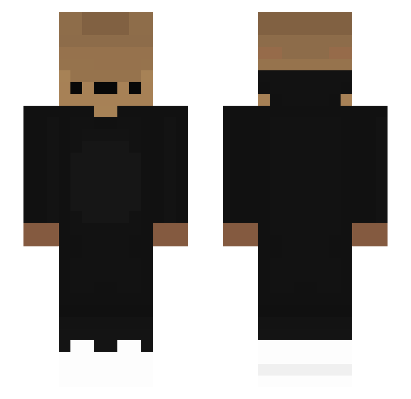 AleAna0703 Minecraft skin, front and back view