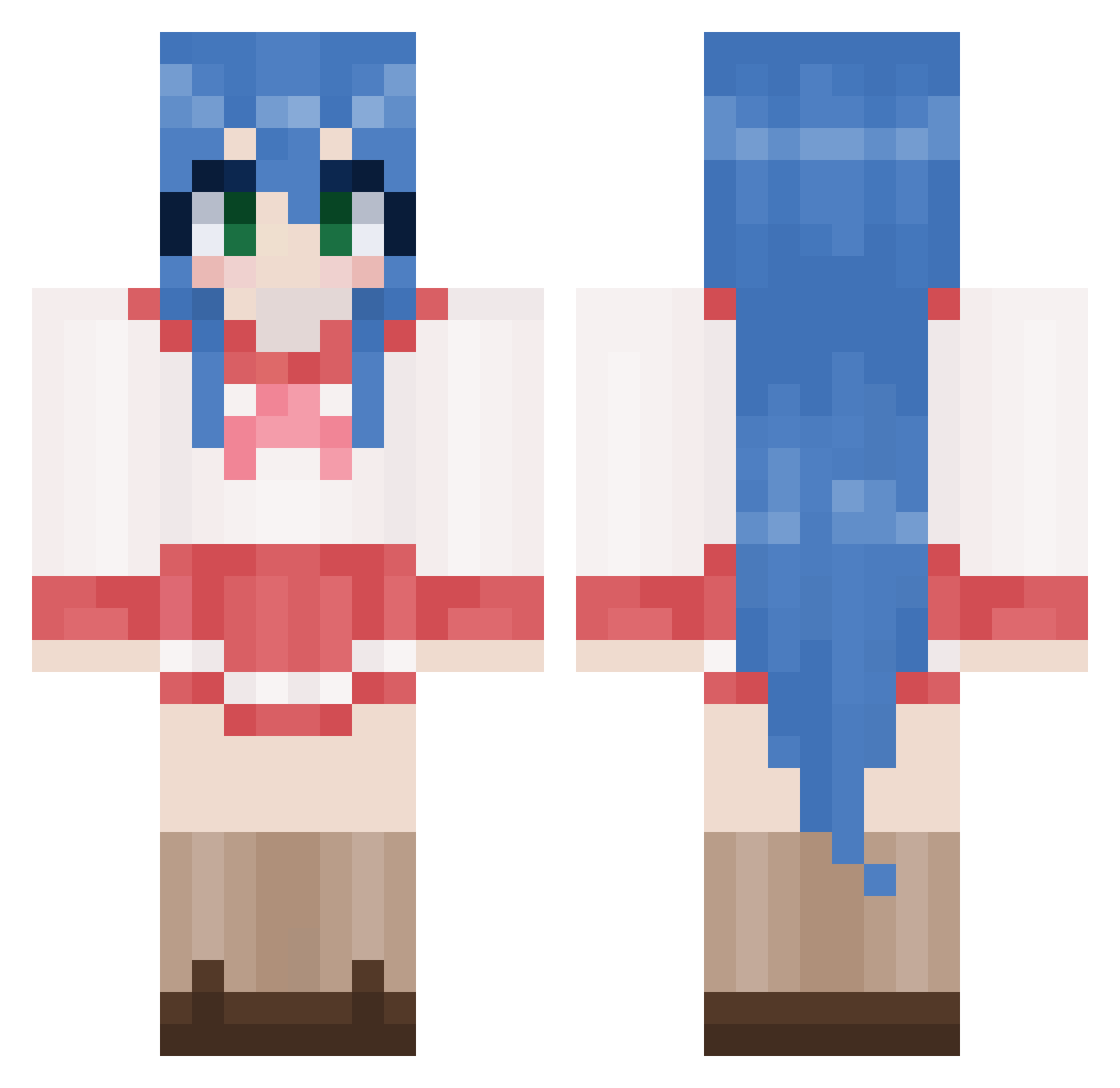 jack__danks Minecraft skin, front and back view