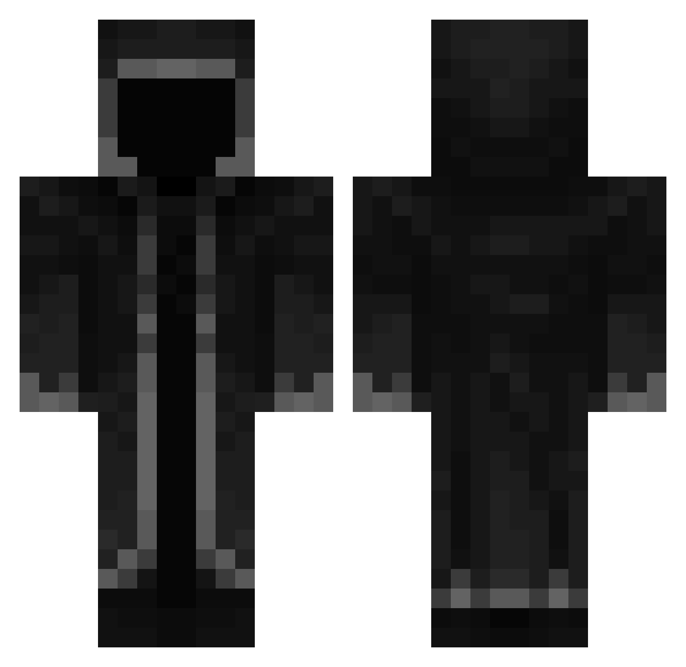 reddeer21 Minecraft skin, front and back view