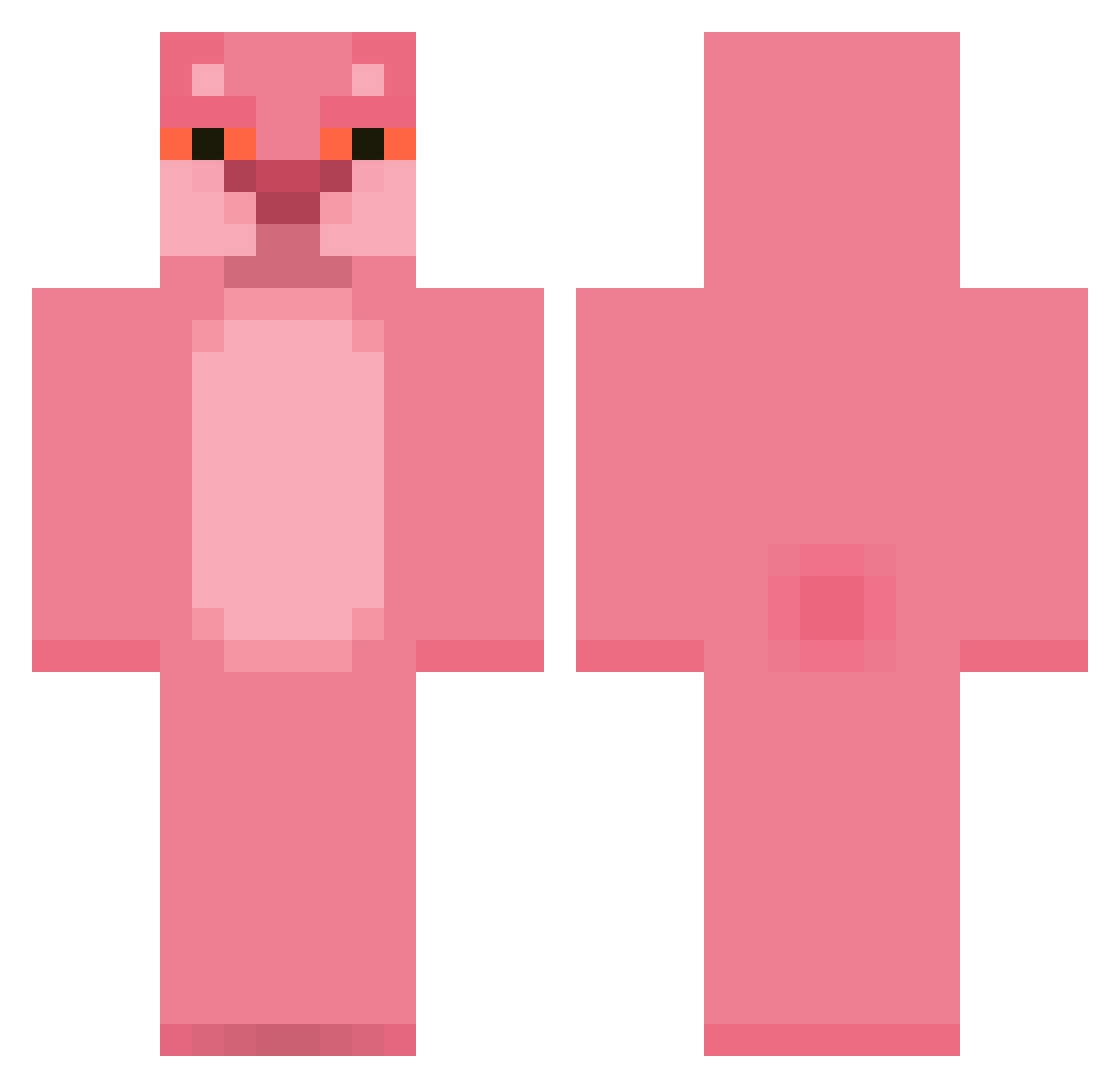_SpxxD_ Minecraft skin, front and back view