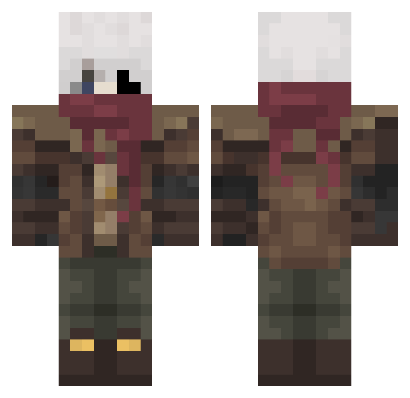 _RYB4K_ Minecraft skin, front and back view