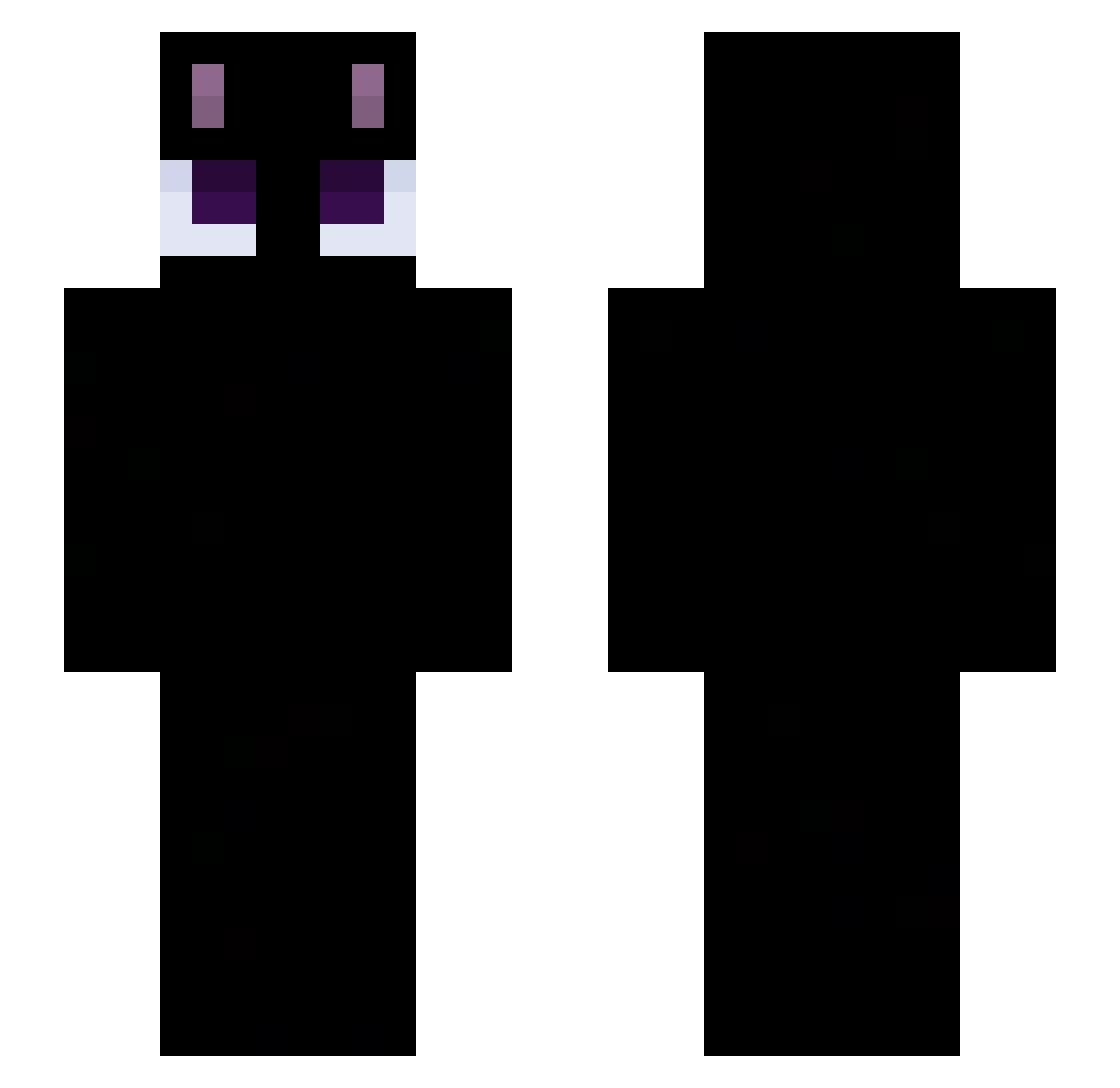 xxxenonnn Minecraft skin, front and back view