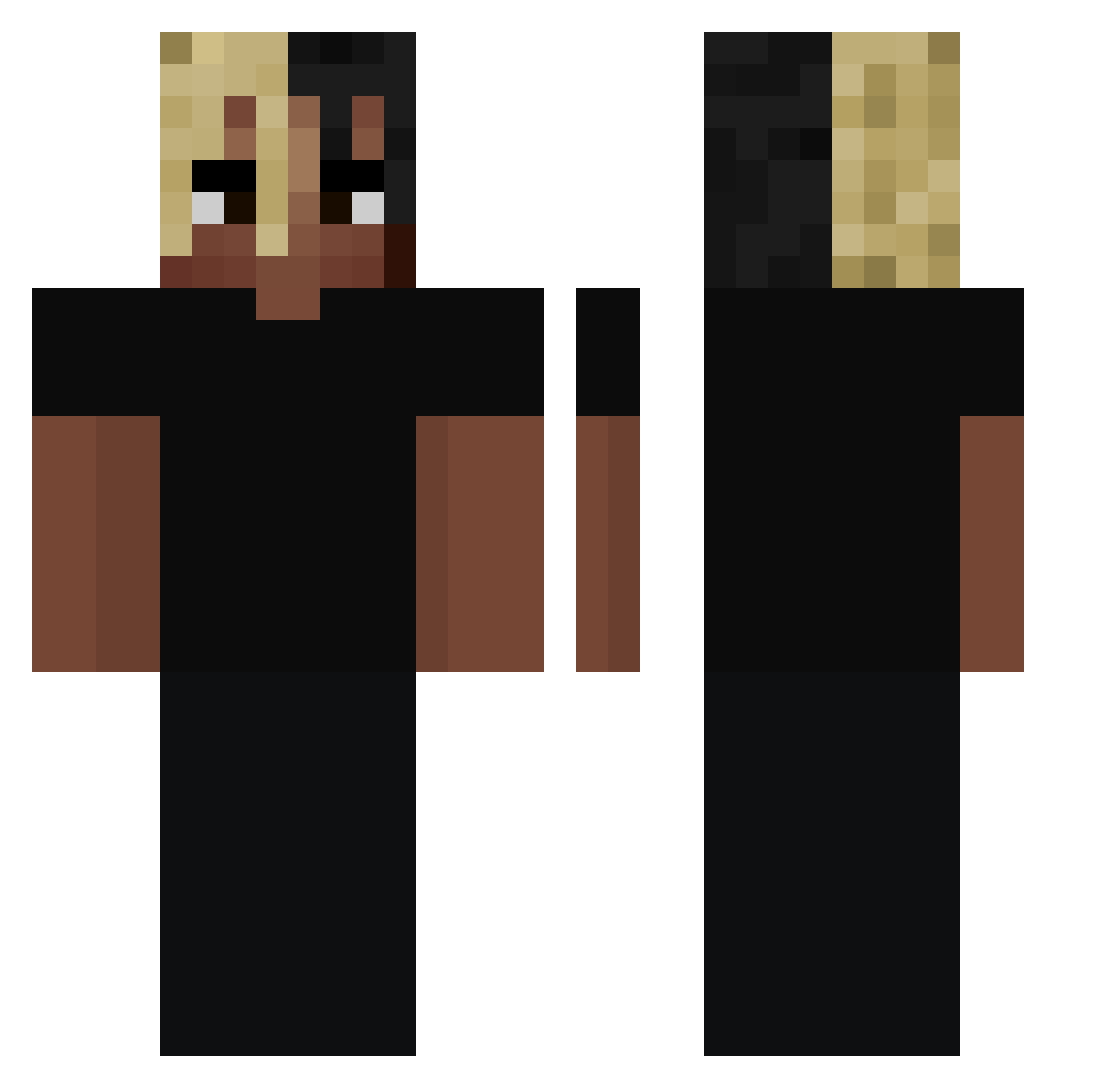 ich_bin_cool_561 Minecraft skin, front and back view