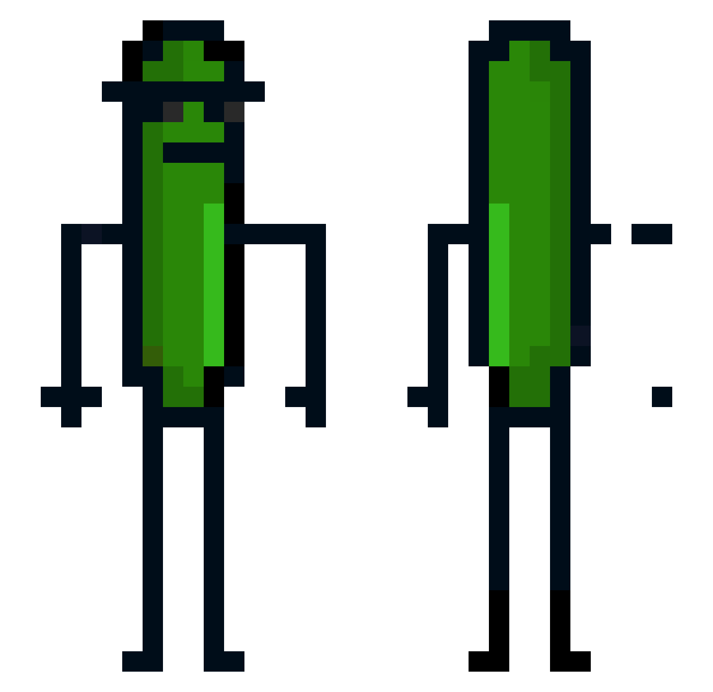 omar_7 Minecraft skin, front and back view