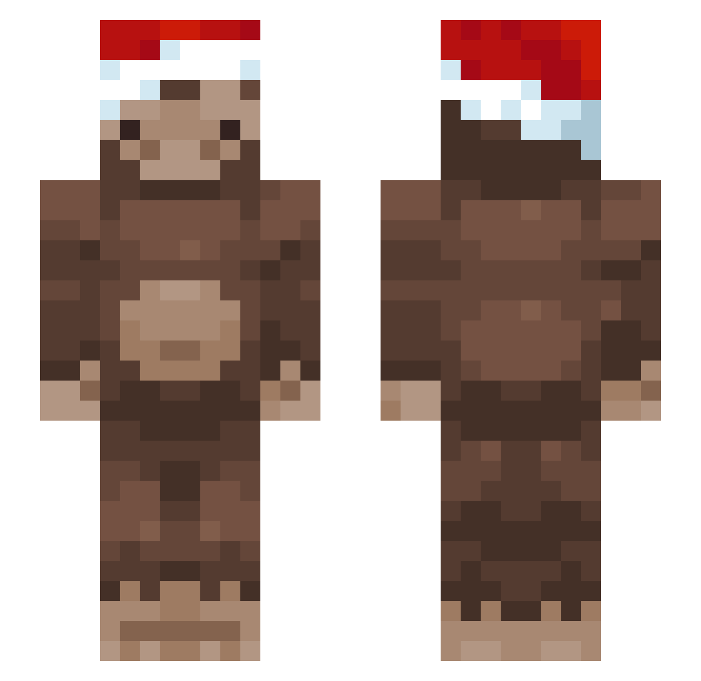 GenjiMinamoto Minecraft skin, front and back view