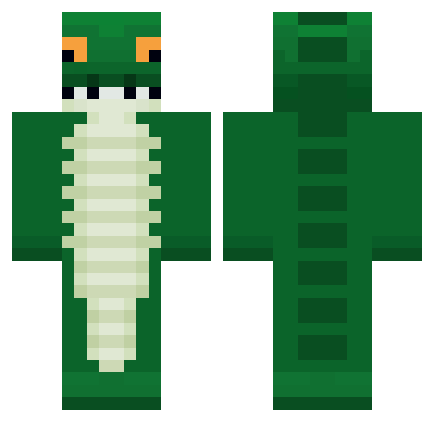 syoyu_5757 Minecraft skin, front and back view