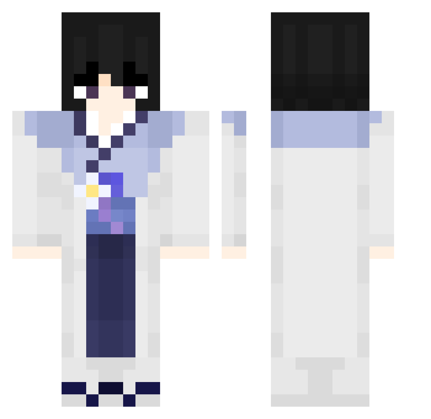 rafeel_ Minecraft skin, front and back view