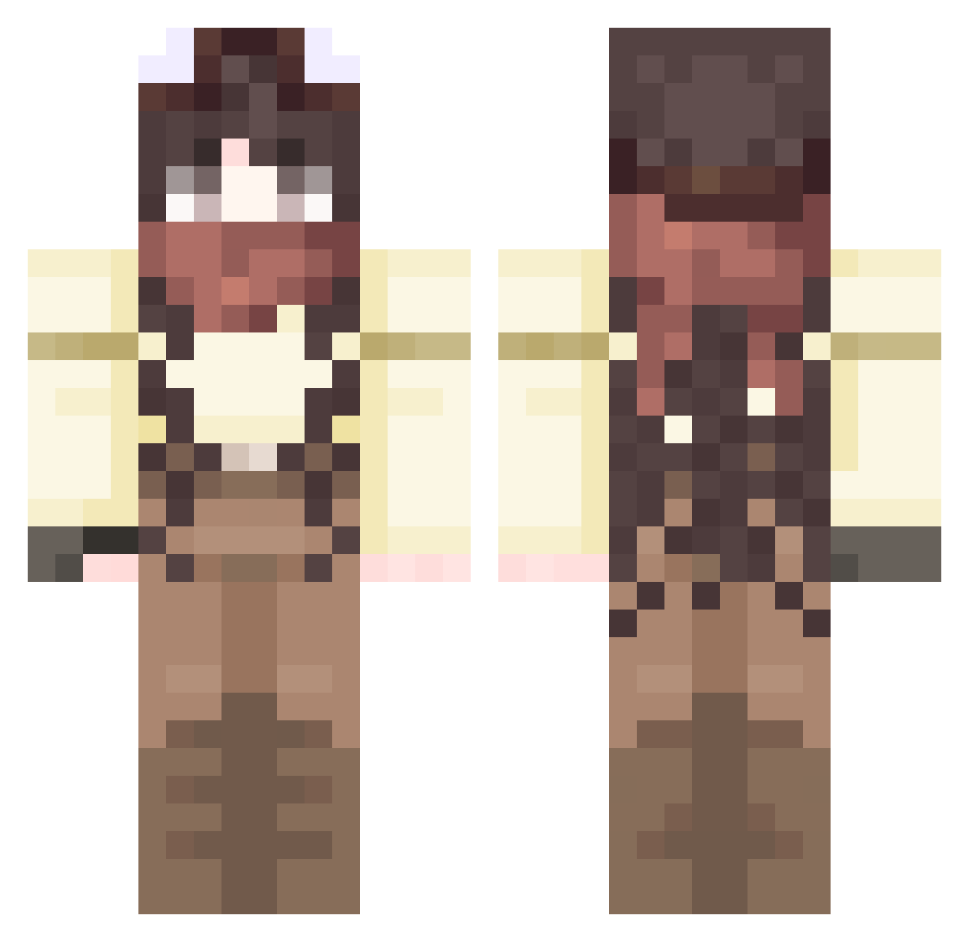 Naatt_ Minecraft skin, front and back view