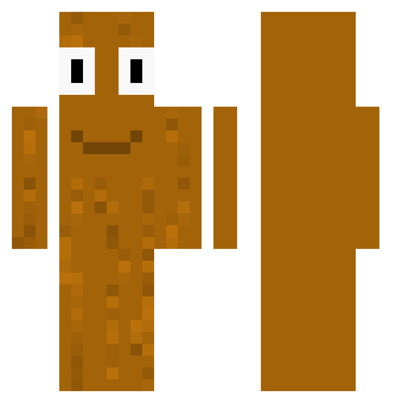 its_chacha Minecraft skin, front and back view