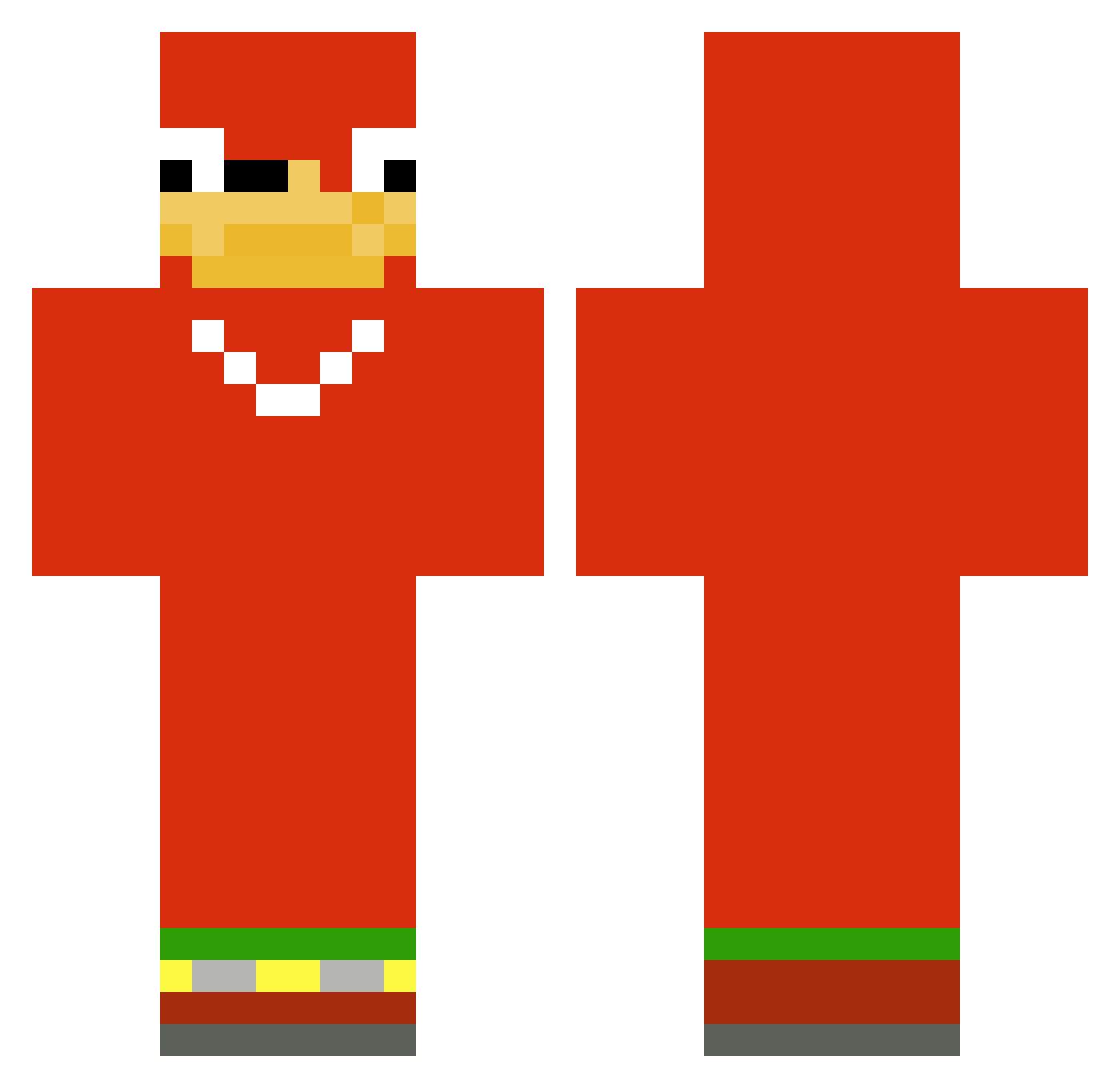 urmumsmellsocry Minecraft skin, front and back view