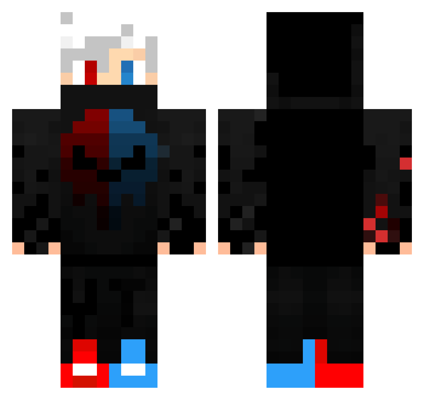 WildClawZZ_ Minecraft skin, front and back view