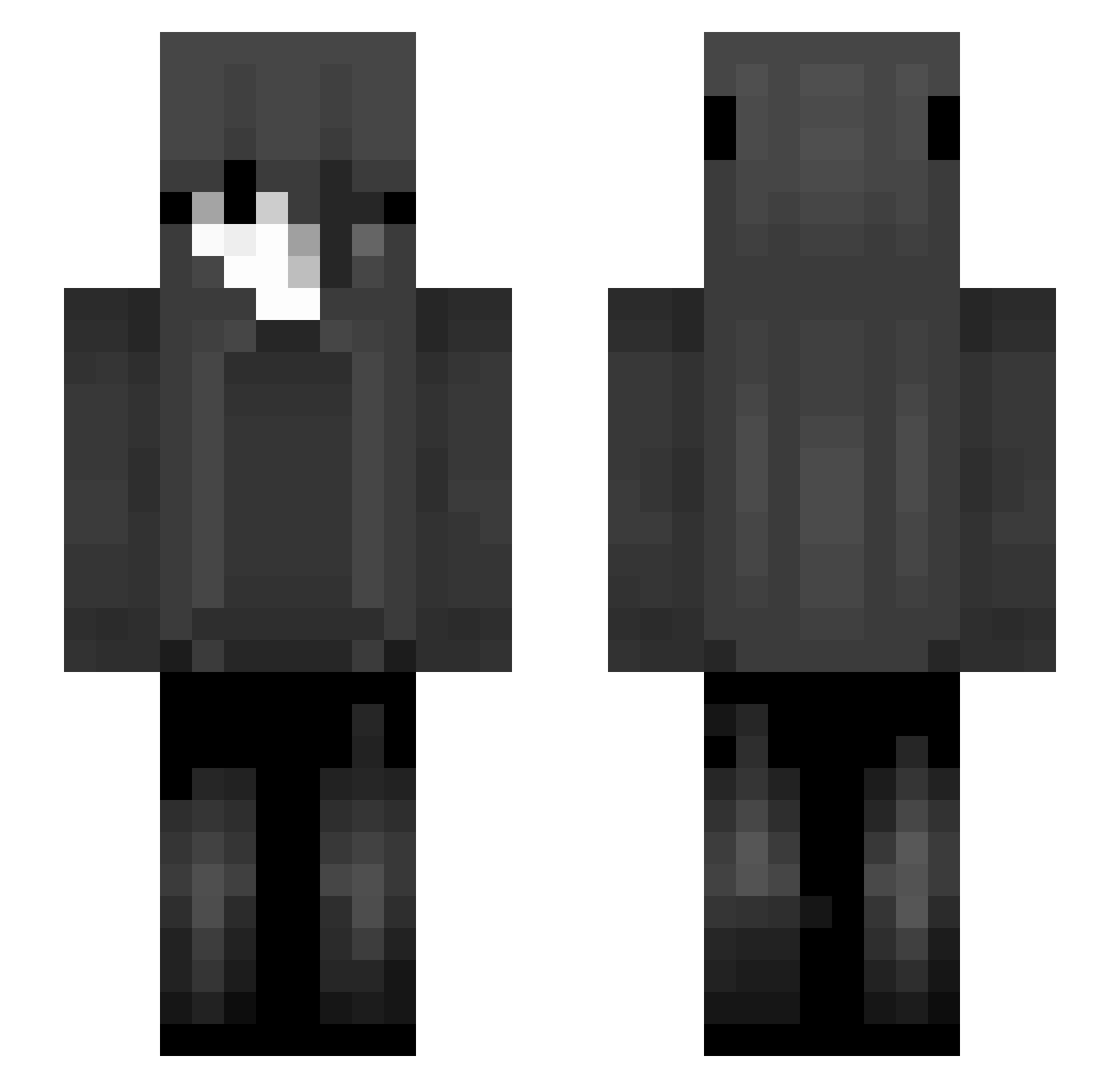 7Sanie2014 Minecraft skin, front and back view