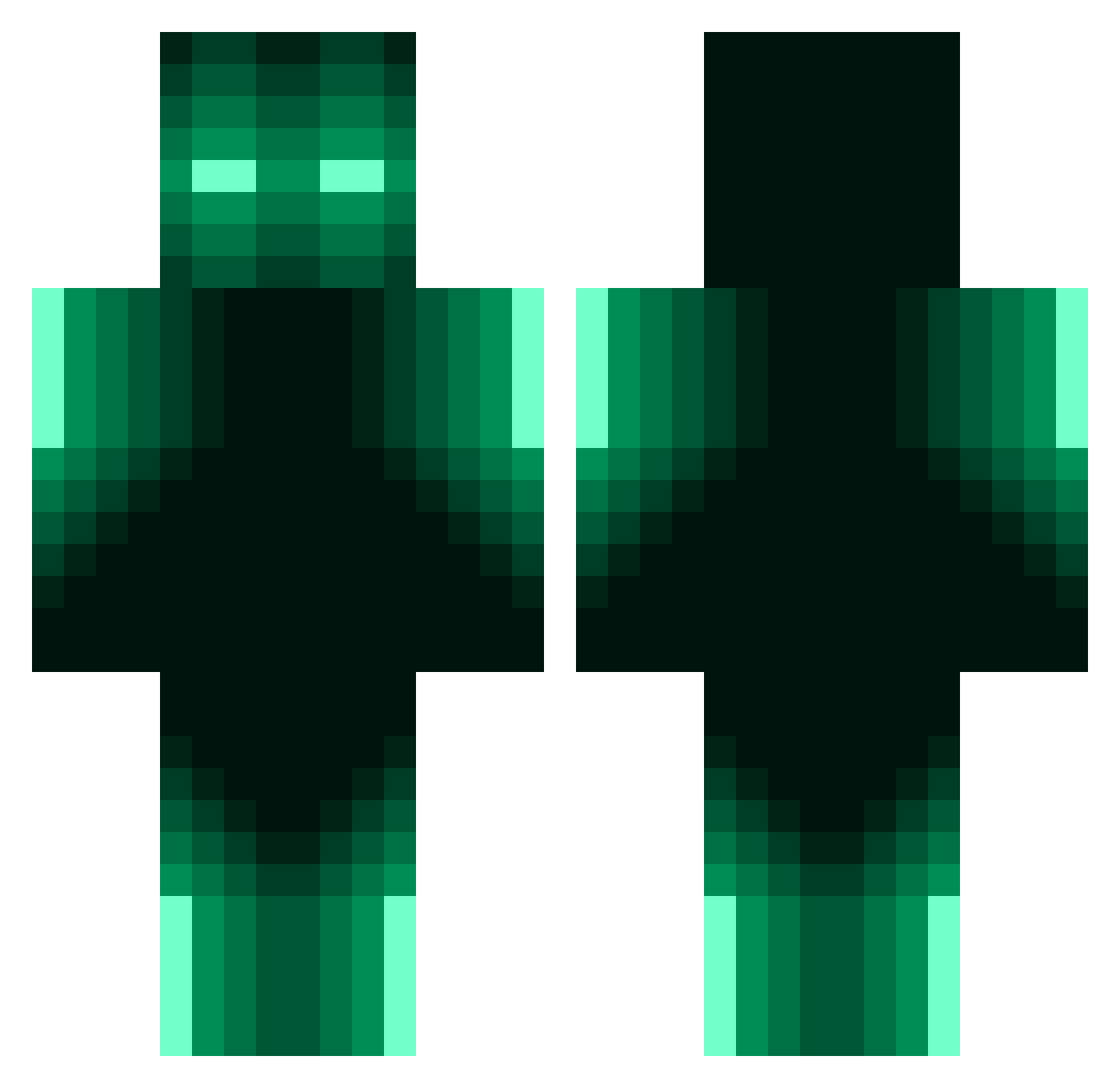 roger_roger_10_4 Minecraft skin, front and back view