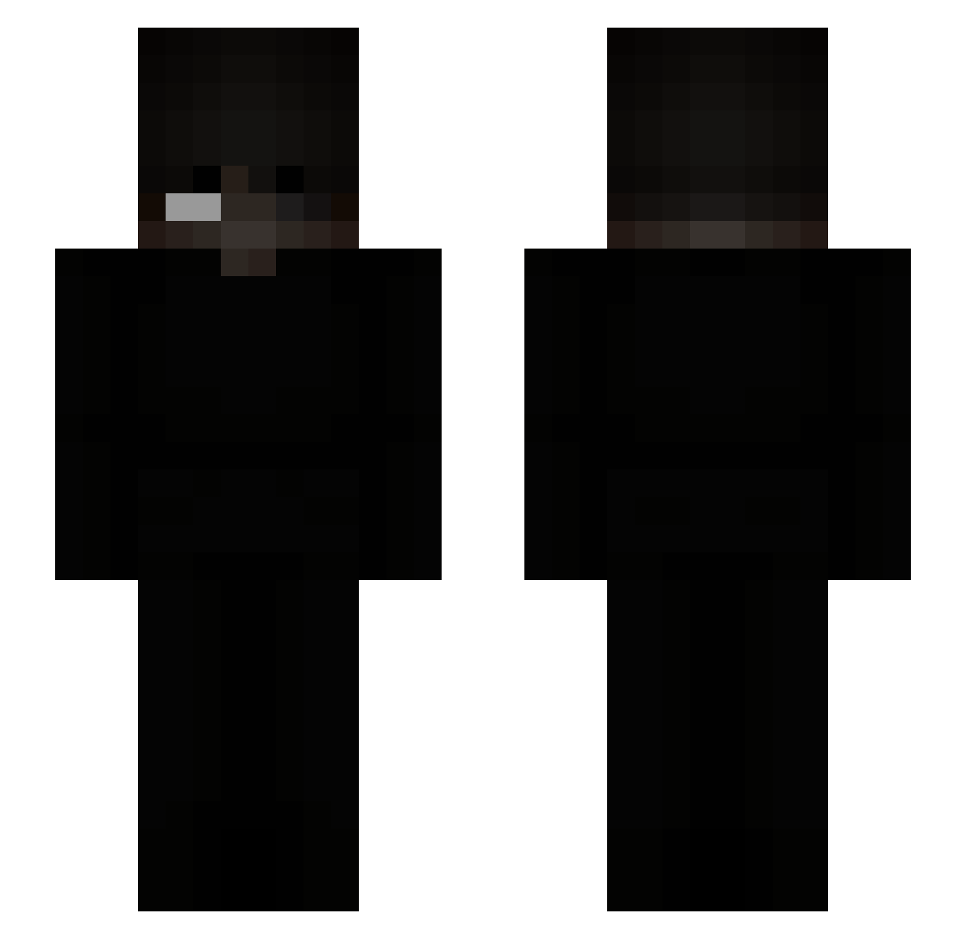 stqyy03102020 Minecraft skin, front and back view
