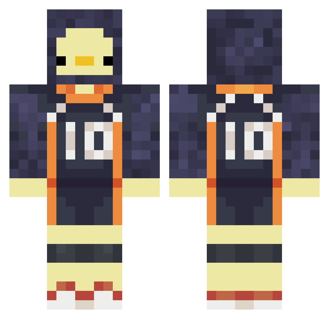 PhantomOG_ Minecraft skin, front and back view