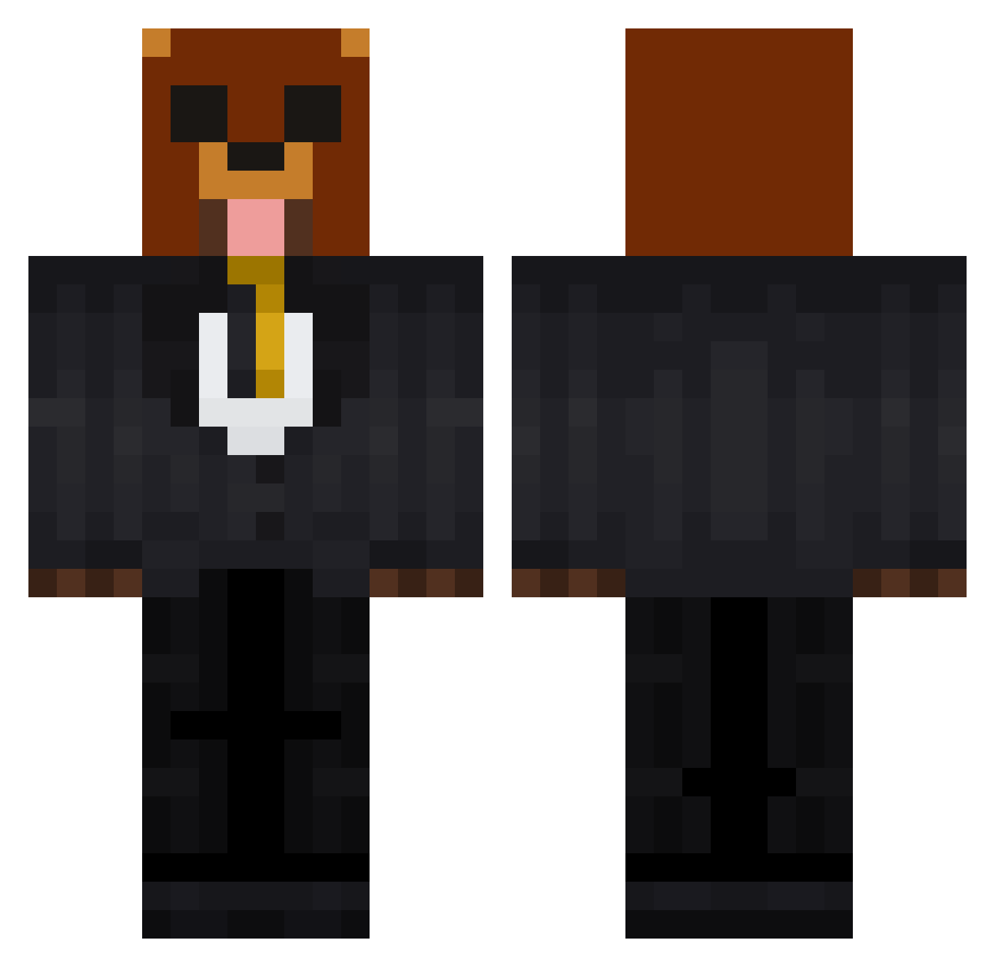 Sol_sb Minecraft skin, front and back view