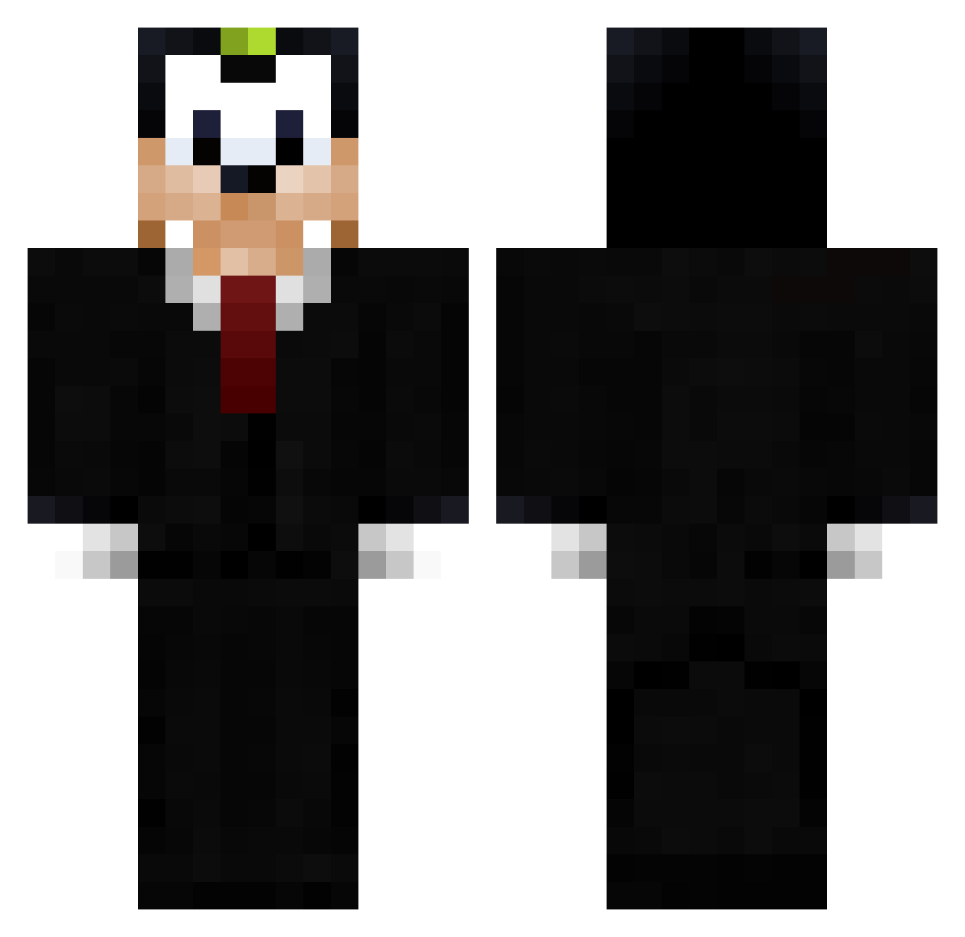 Sheriu_ Minecraft skin, front and back view