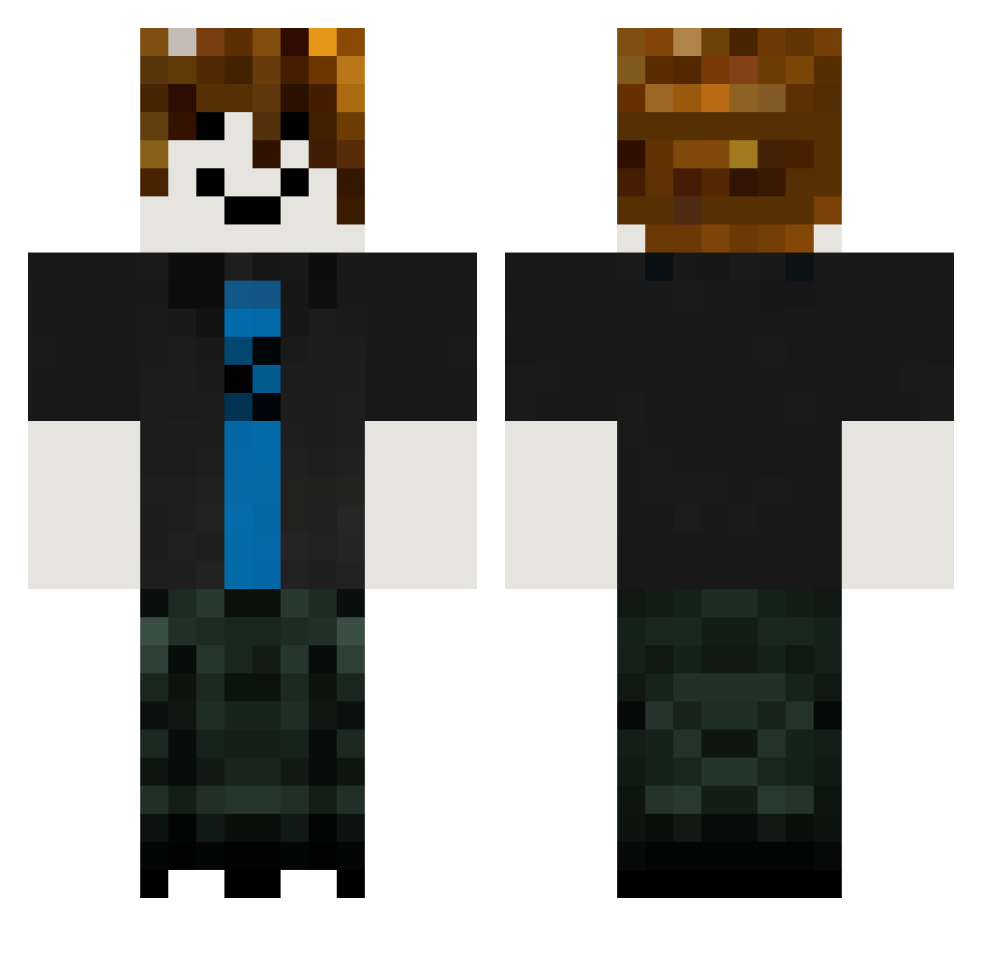 hola_see123 Minecraft skin, front and back view