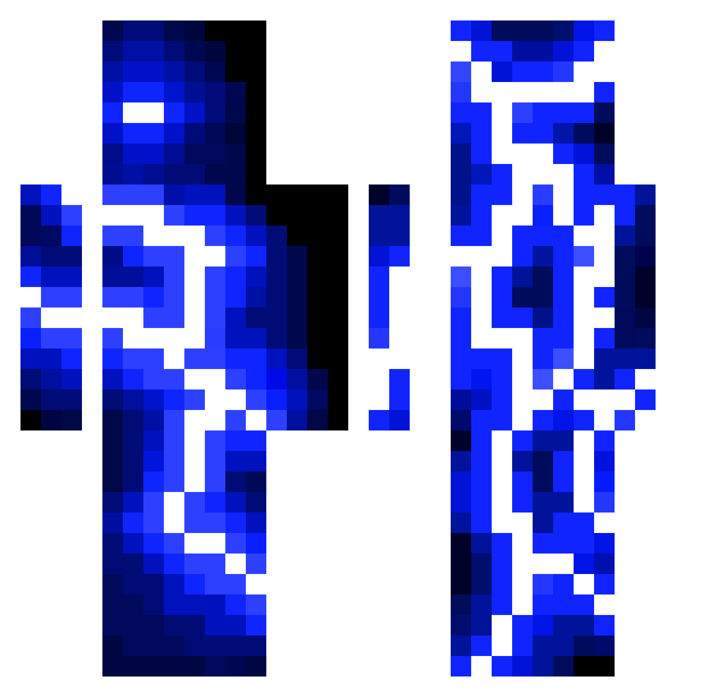 Sneaky_Biscuits Minecraft skin, front and back view