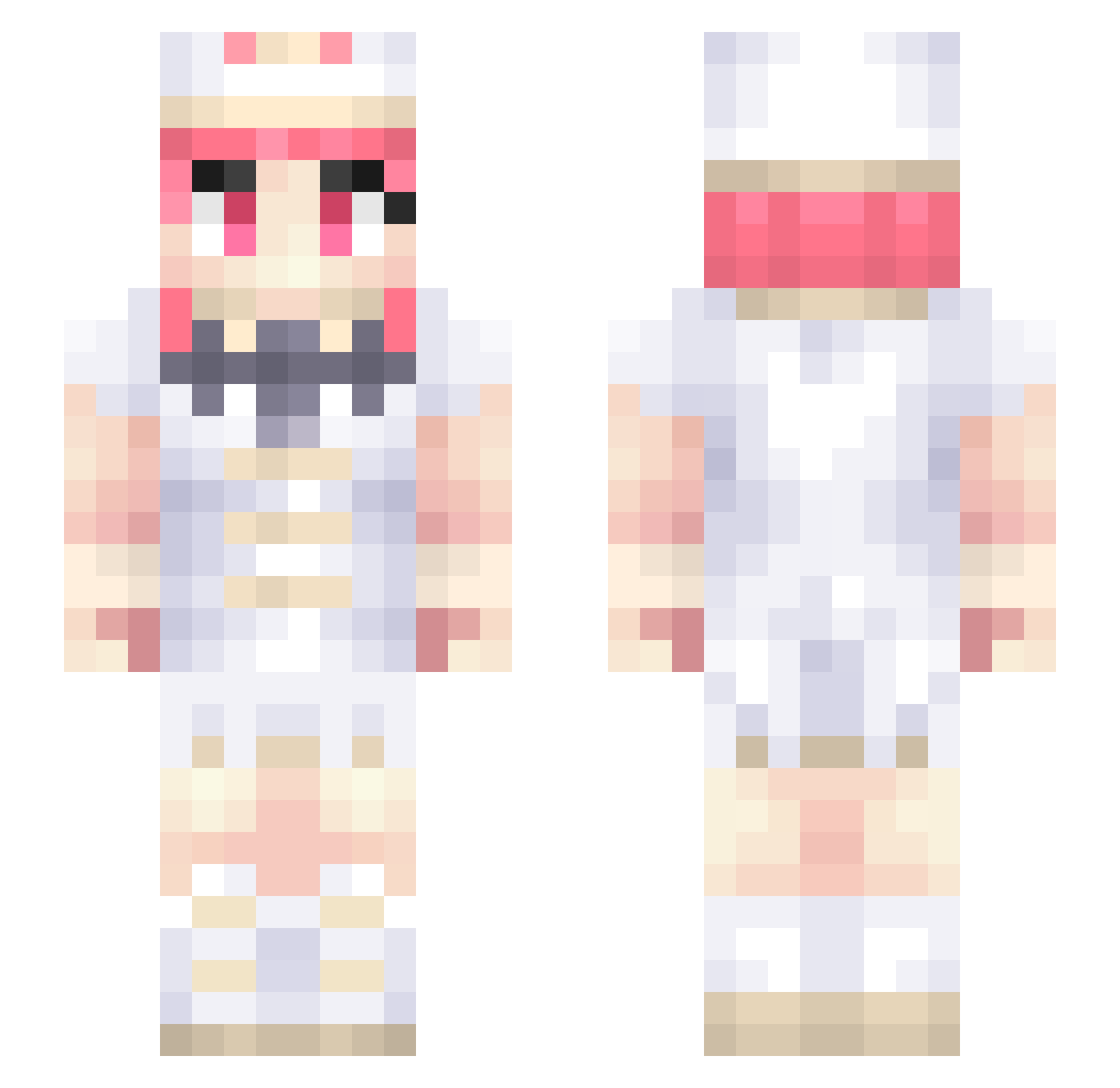 Keirs_D_O Minecraft skin, front and back view