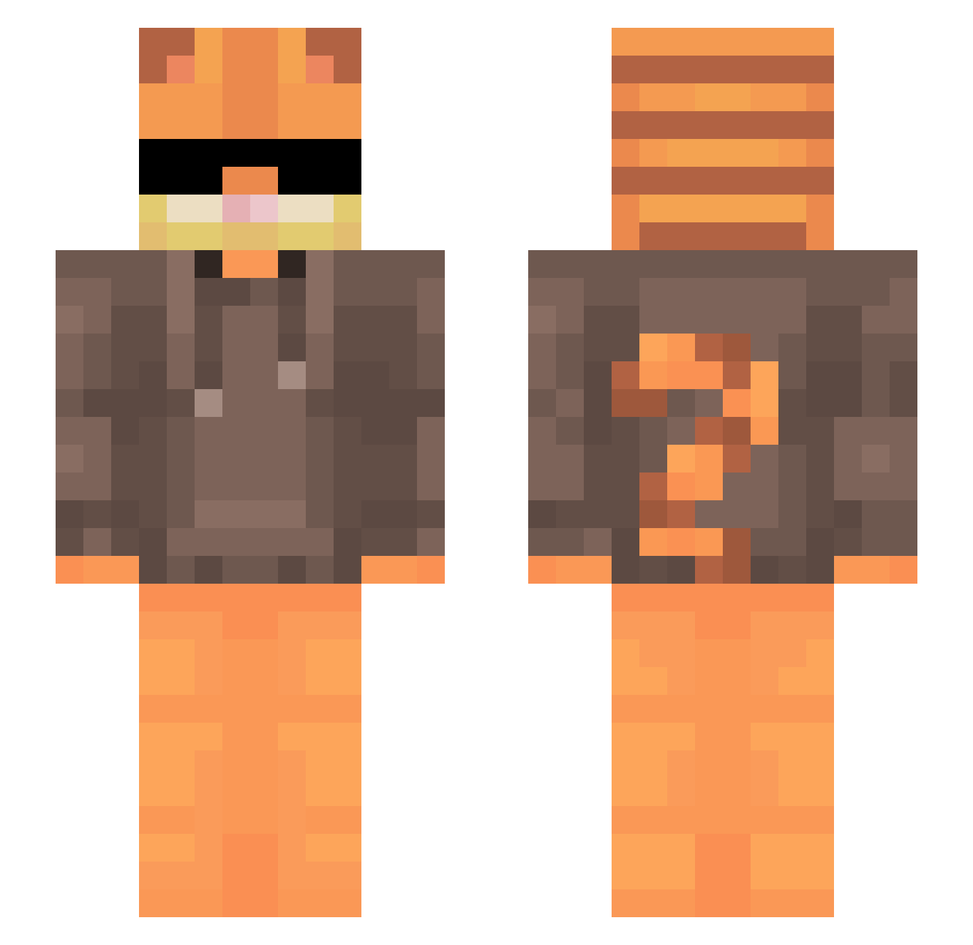 majlolaseq_66 Minecraft skin, front and back view