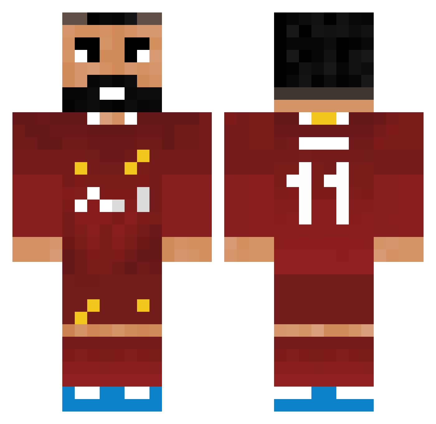 JammysPotatos - liverpool Minecraft skin