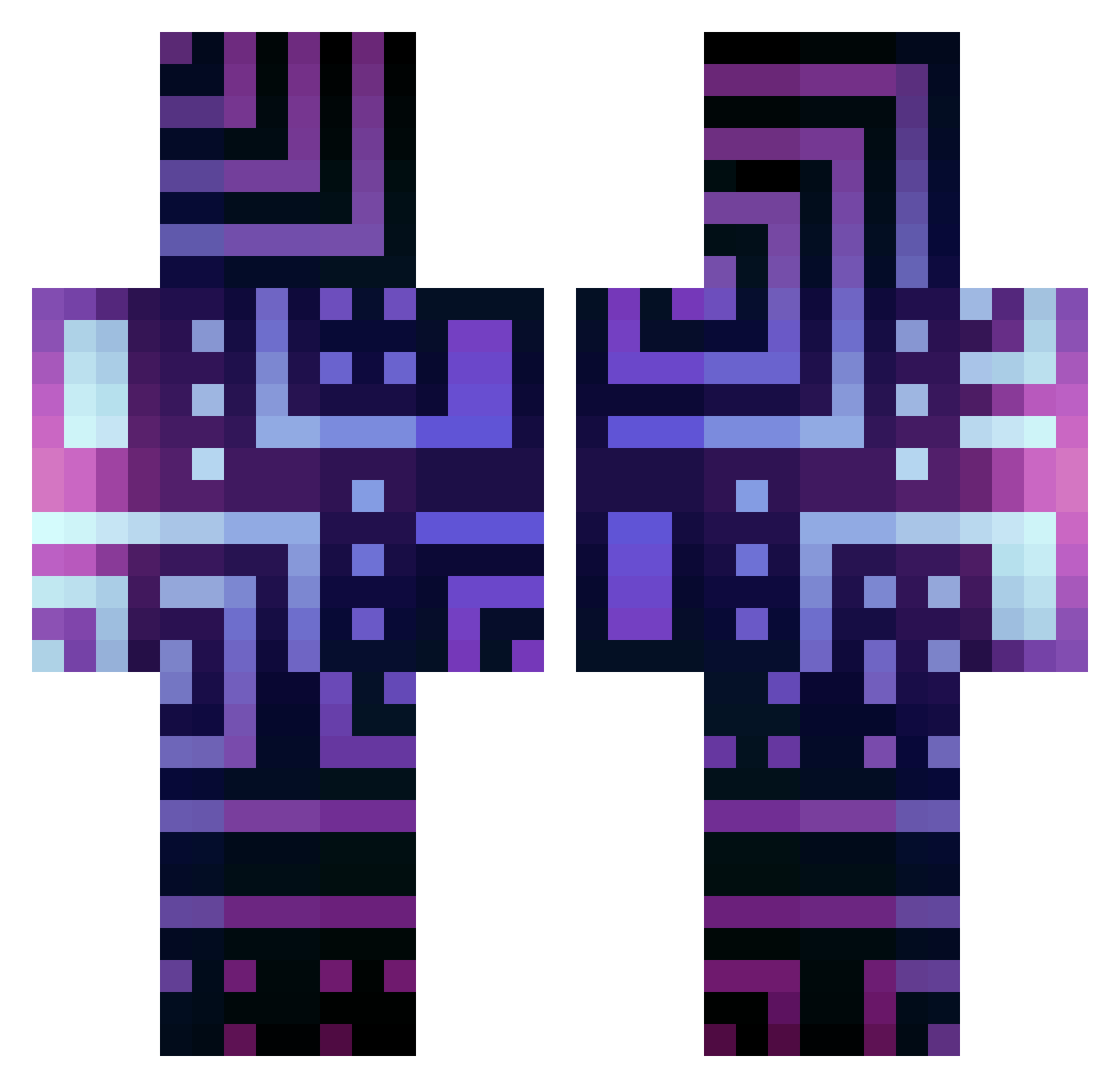 r4ptoredits Minecraft skin, front and back view