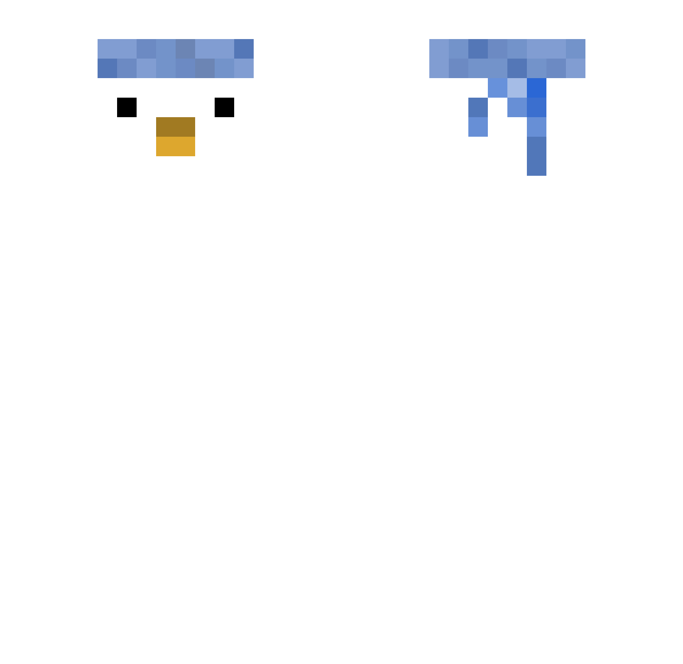 Qvzi_ Minecraft skin, front and back view