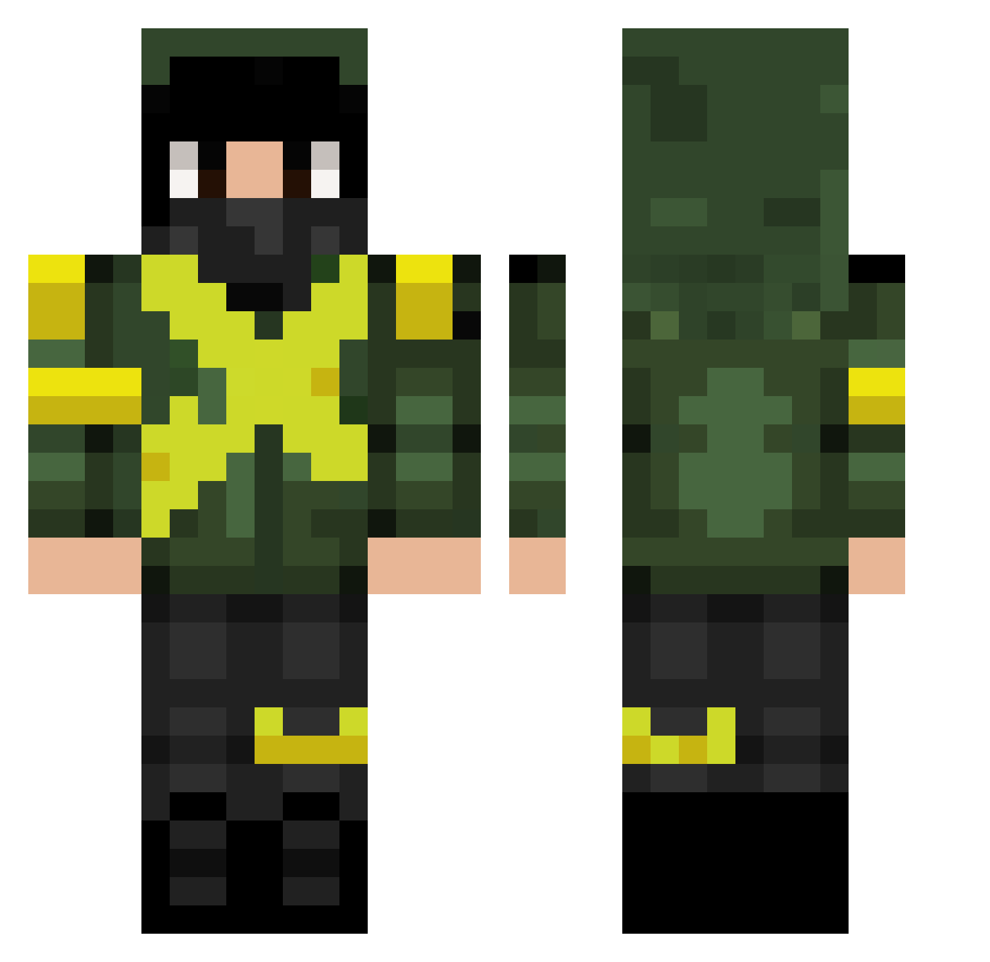 bubsterbw - twenty one pilots Minecraft skin