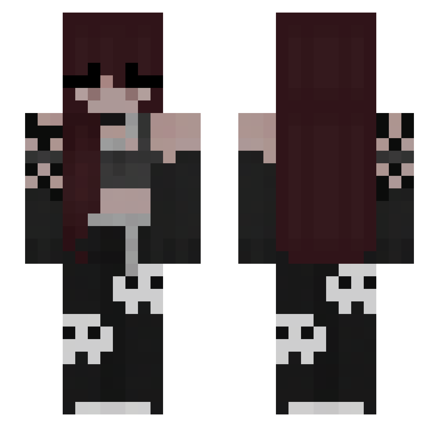 Alyss - skulls Minecraft skin