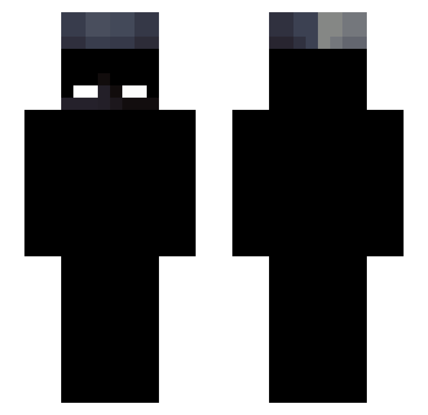 CwtD3ath__ Minecraft skin, front and back view