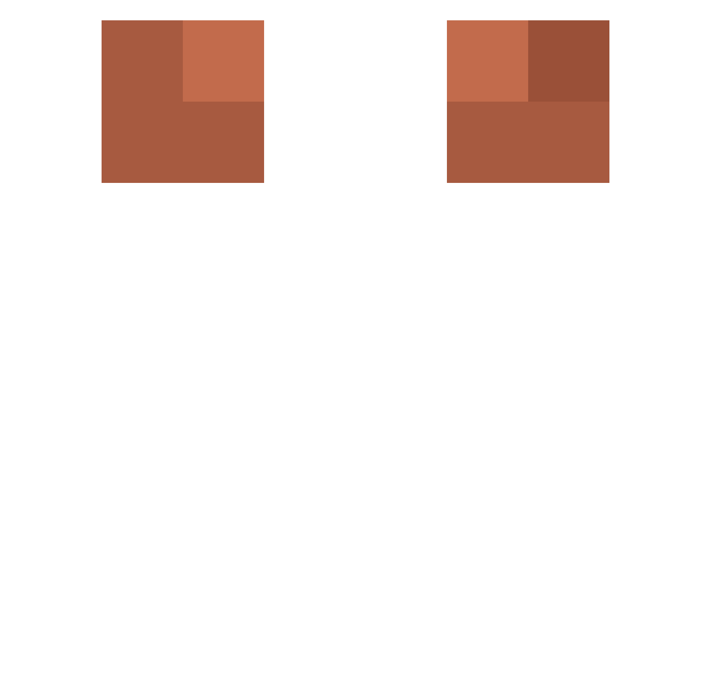 DargiV Minecraft skin, front and back view
