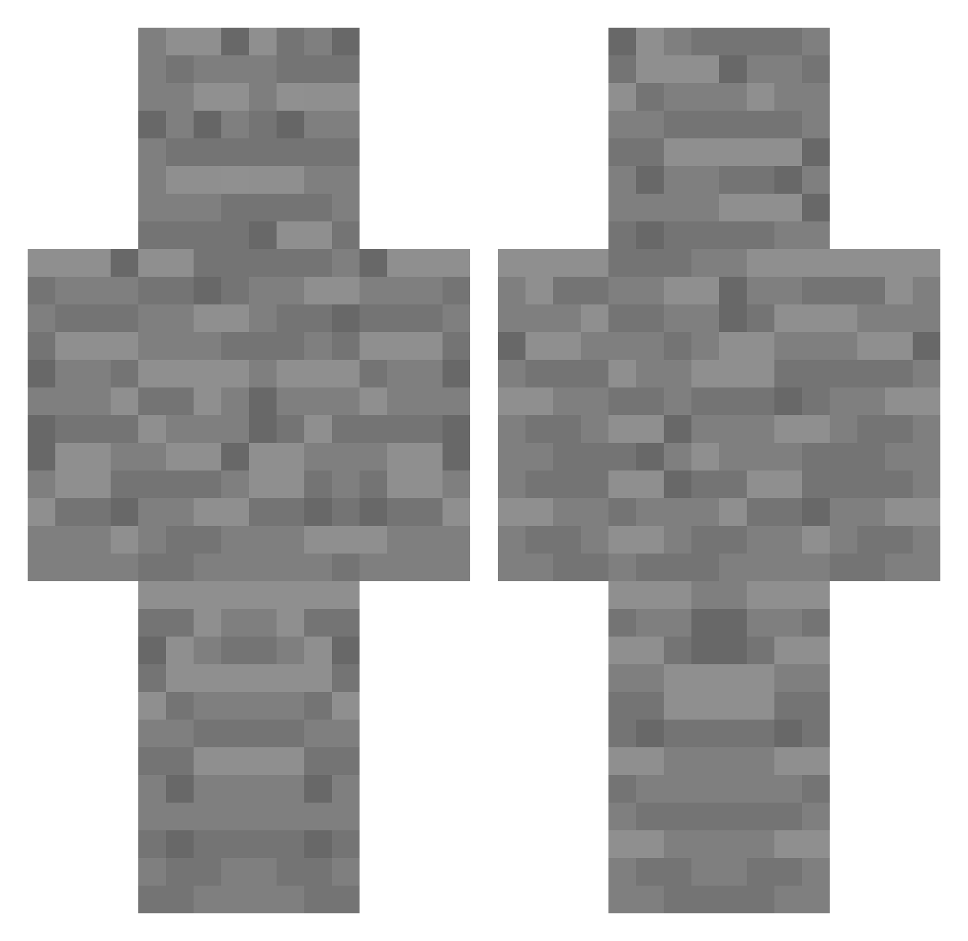 xiang1030 Minecraft skin, front and back view