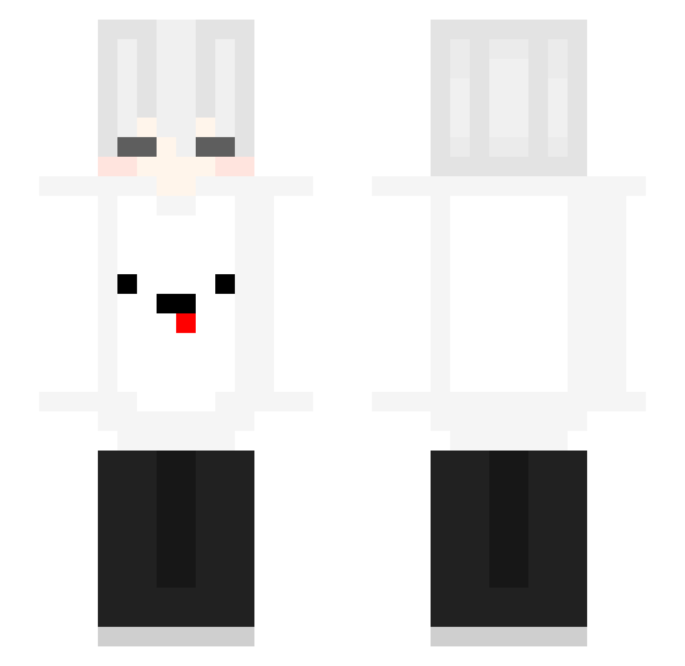 fexx022 Minecraft skin, front and back view