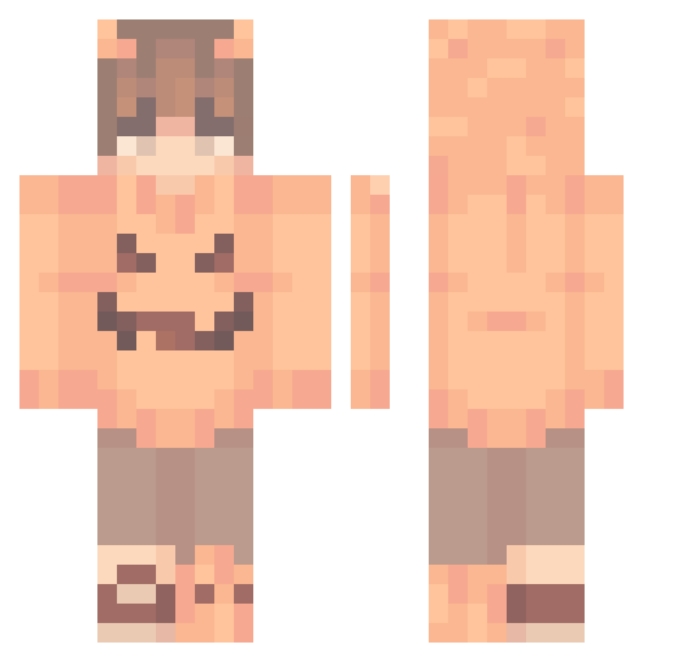 Sr_Murphy Minecraft skin, front and back view