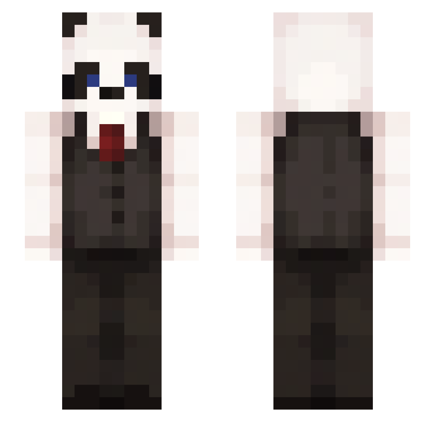 Triii_ Minecraft skin, front and back view