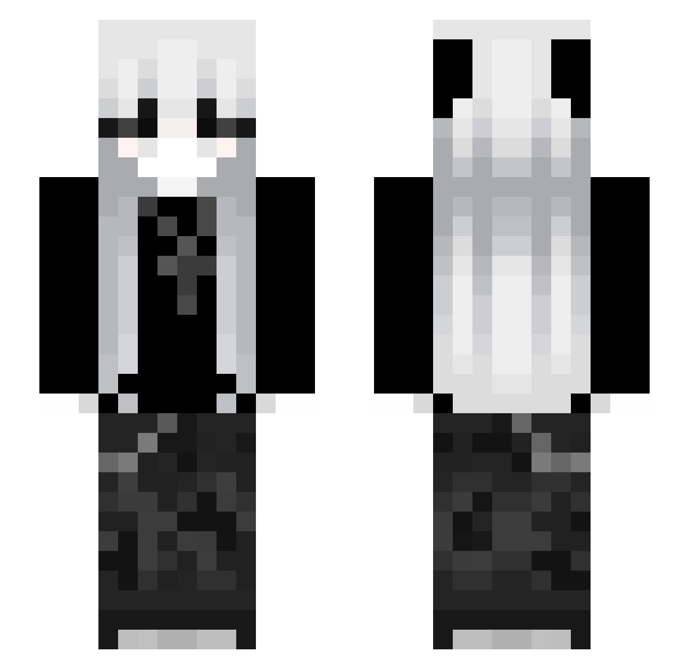 xkinoui_ Minecraft skin, front and back view