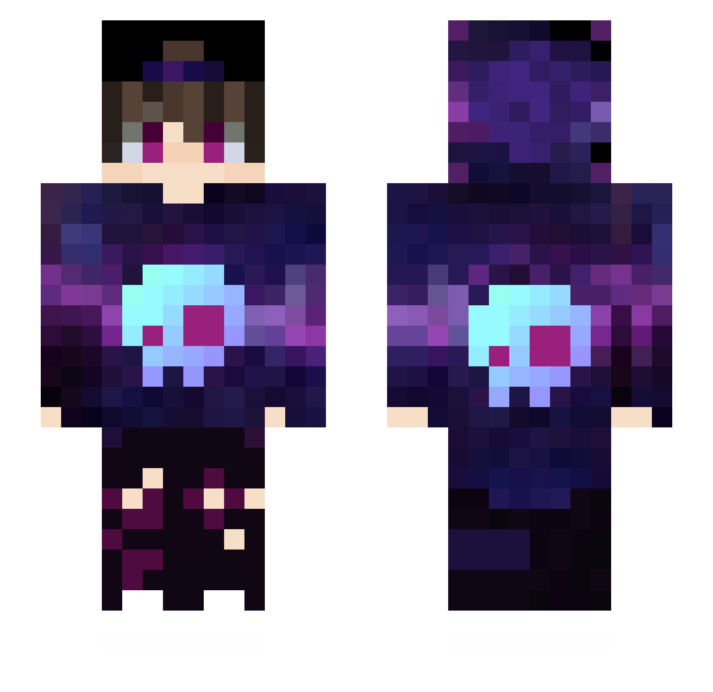 PRZEMAX141 Minecraft skin, front and back view