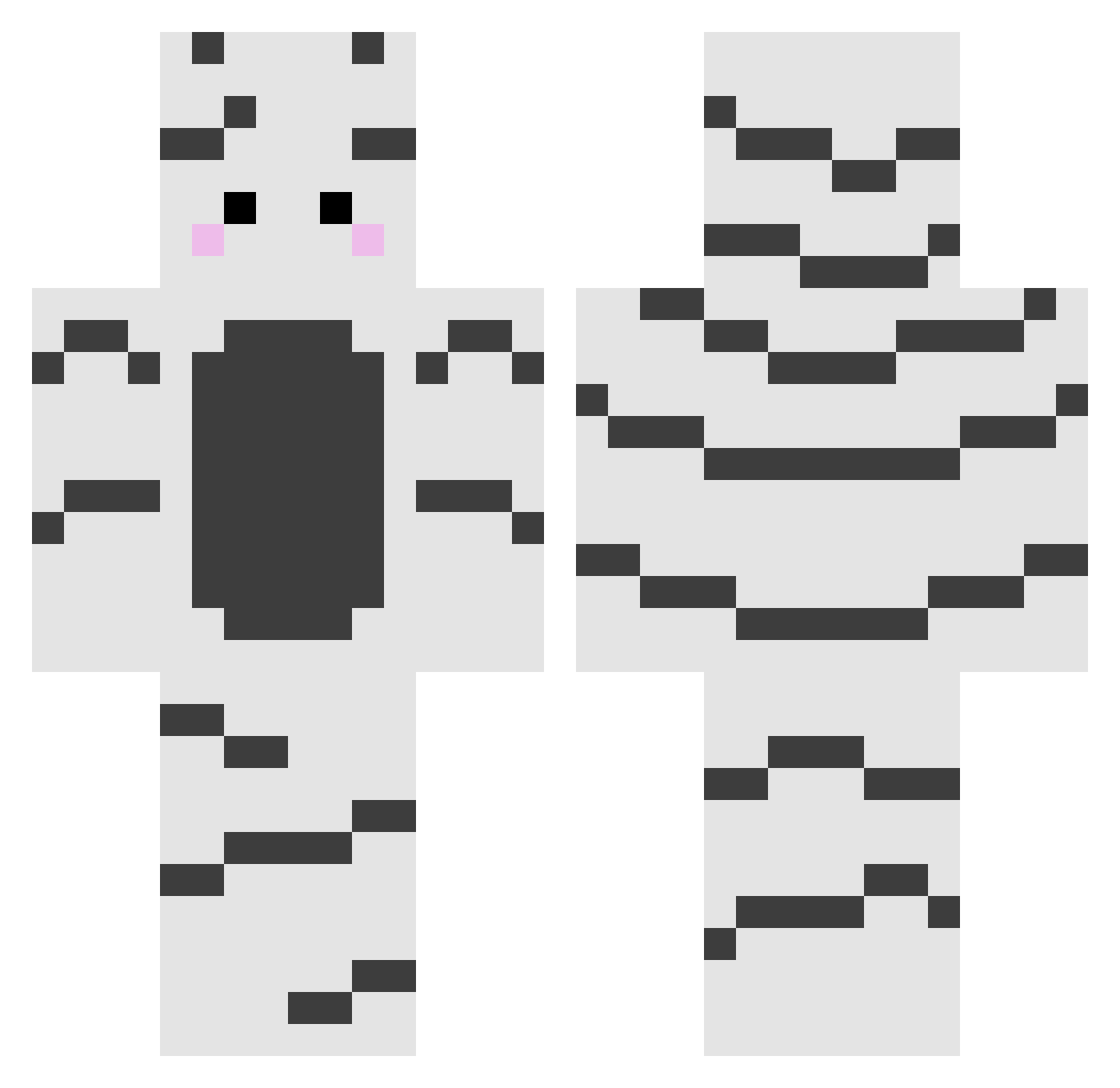 angry_mqn Minecraft skin, front and back view