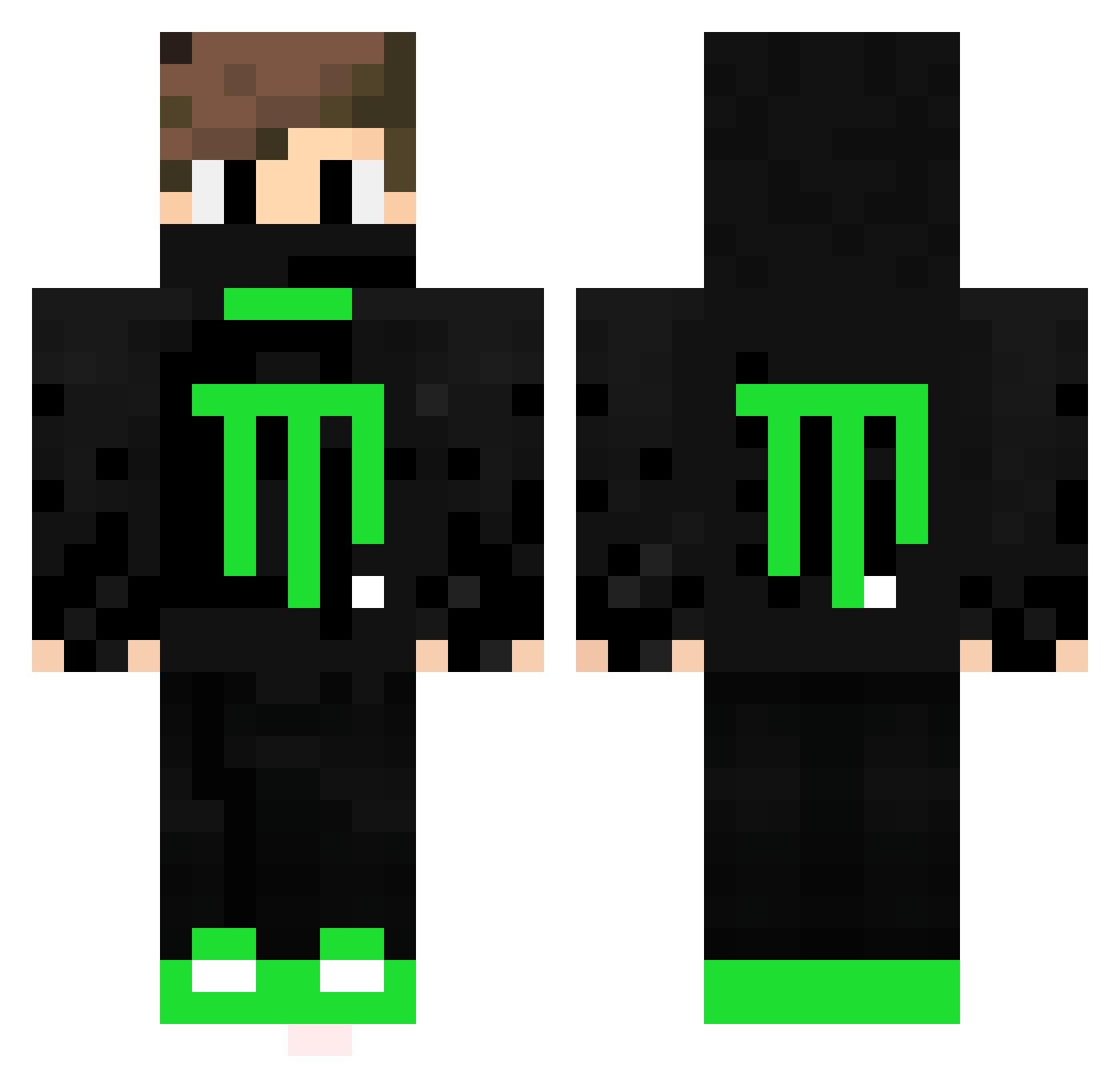 mosquito_yeeter Minecraft skin, front and back view