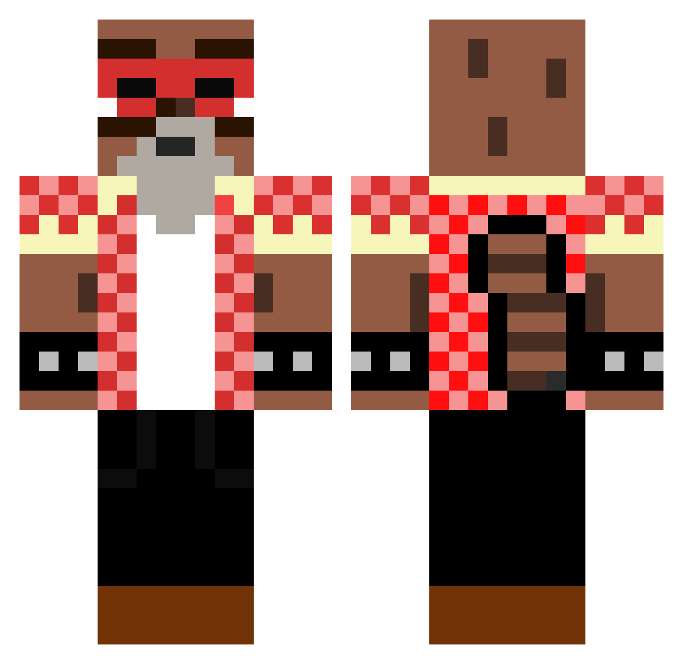 neroboi_ Minecraft skin, front and back view