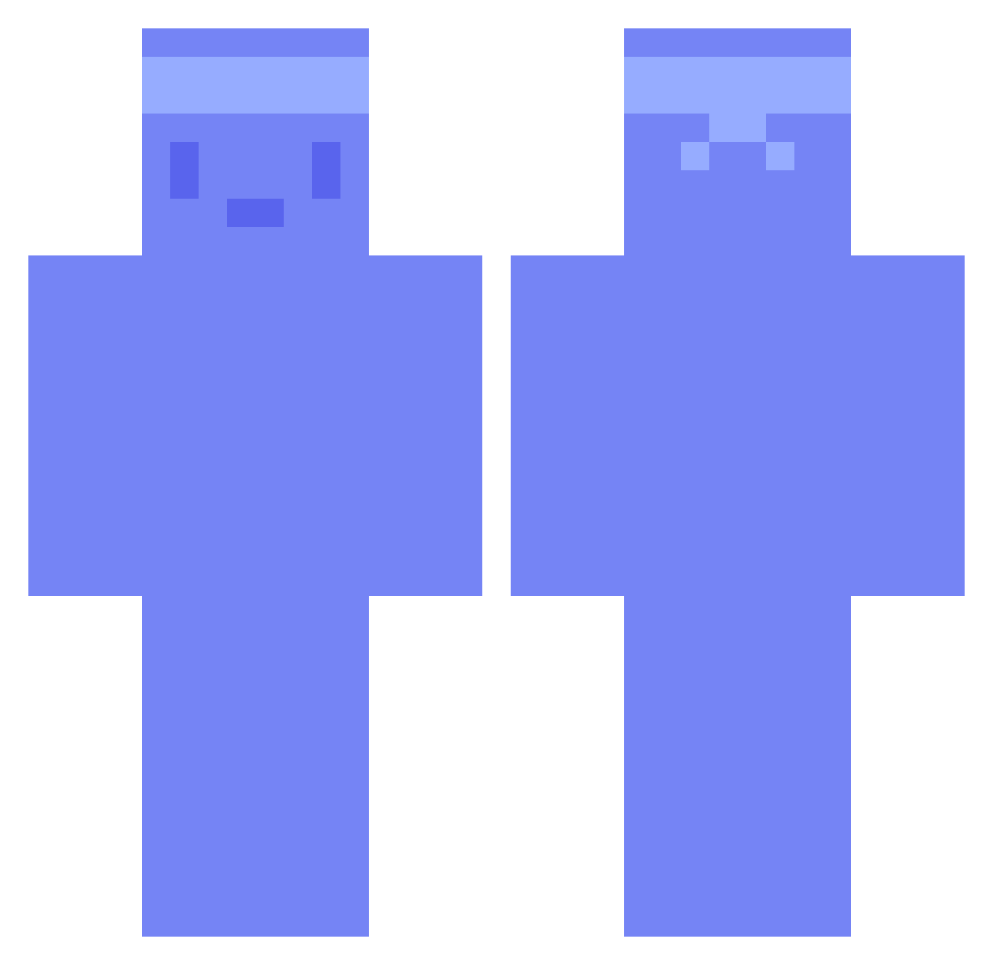 sir_parkey Minecraft skin, front and back view