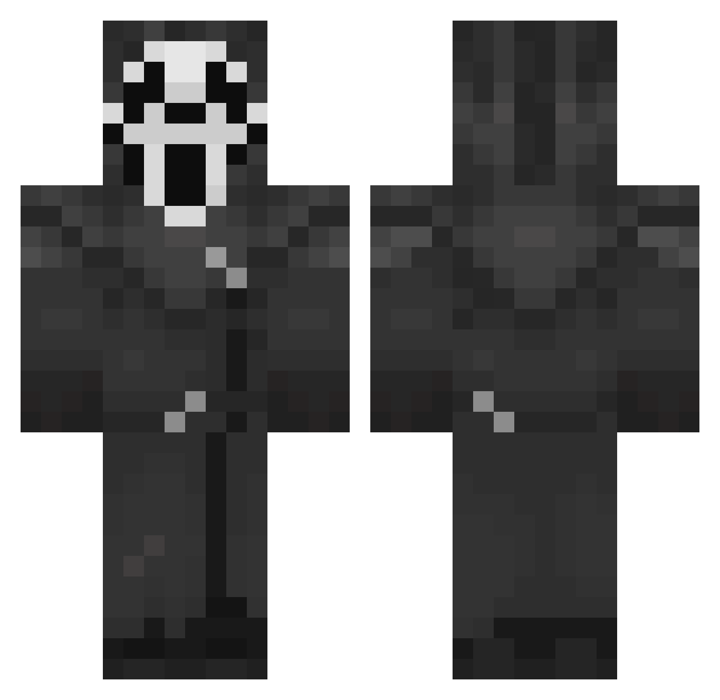 MinecraftOT05 Minecraft skin, front and back view