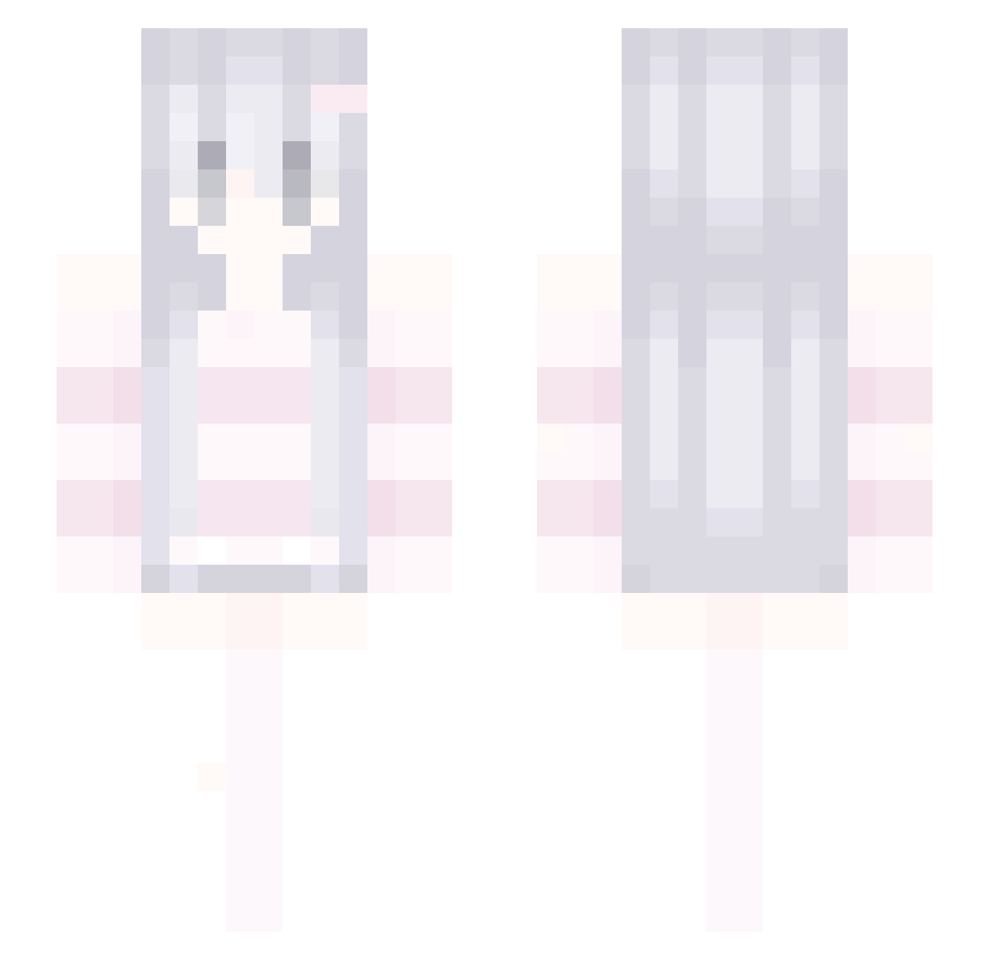 V1bezzz_ Minecraft skin, front and back view