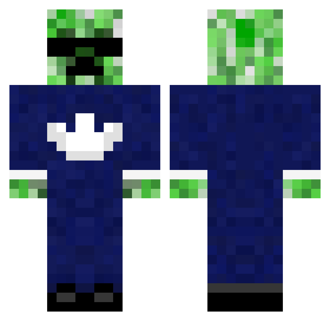 vit0li Minecraft skin, front and back view