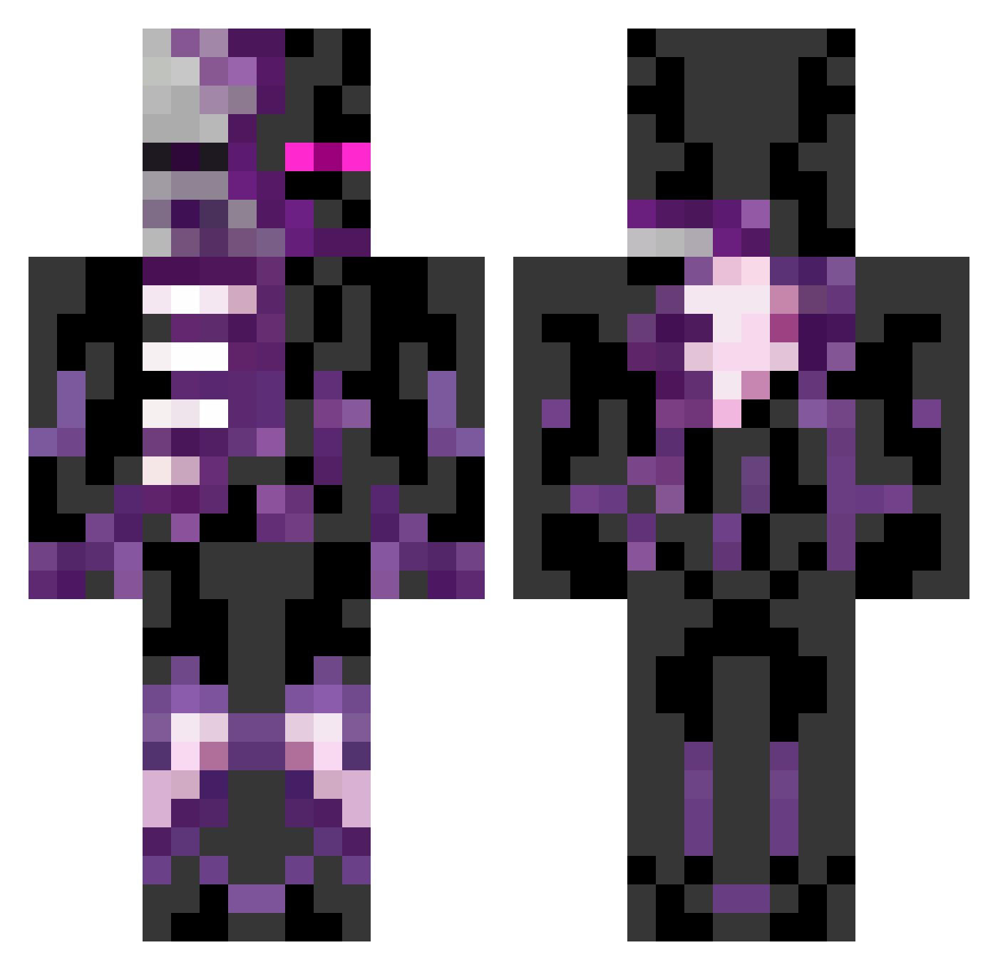 Stro06_ Minecraft skin, front and back view